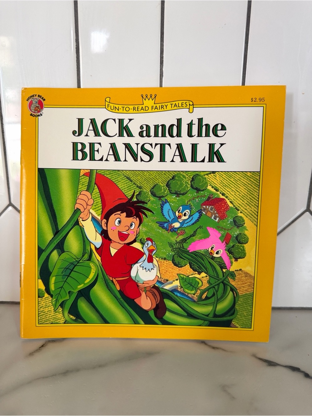Vintage 1995 Honey Bear Books Fun-To-Read Fairy Tales “Jack and the Beanstalk”